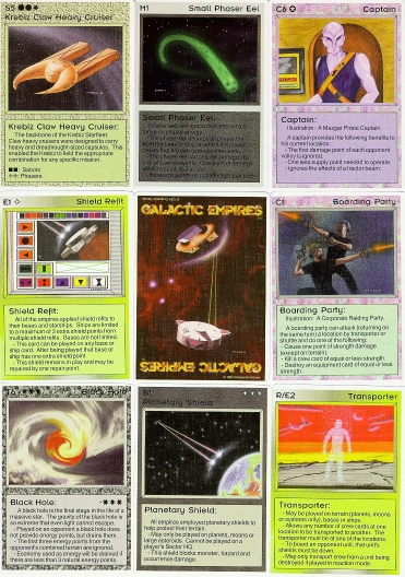 Jpeg picture of Companion Games' Galactic Empires game.