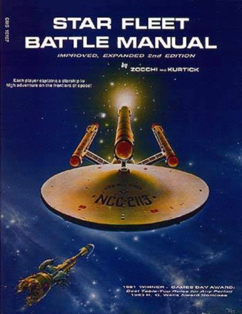 Jpeg picture of Zocchi's Star Fleet Battle Manual game.