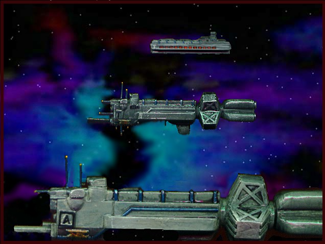 Jpeg picture of Babylon 5 miniatures.