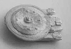 Jpeg picture of Imperial Frigate miniature.