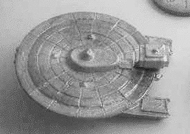 Jpeg picture of Imperial Destroyer miniature.
