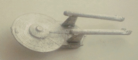 Jpeg picture of Imperial Battlecruiser miniature.