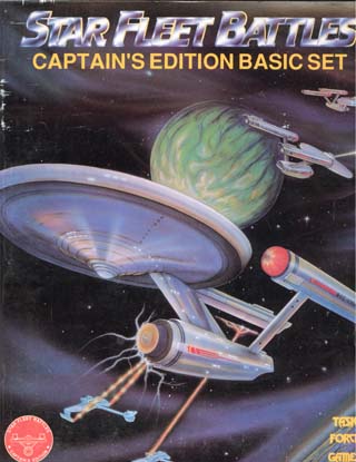 Jpeg picture of Star Fleet Battles Captain's Edition Basic Set by Task Force Games.